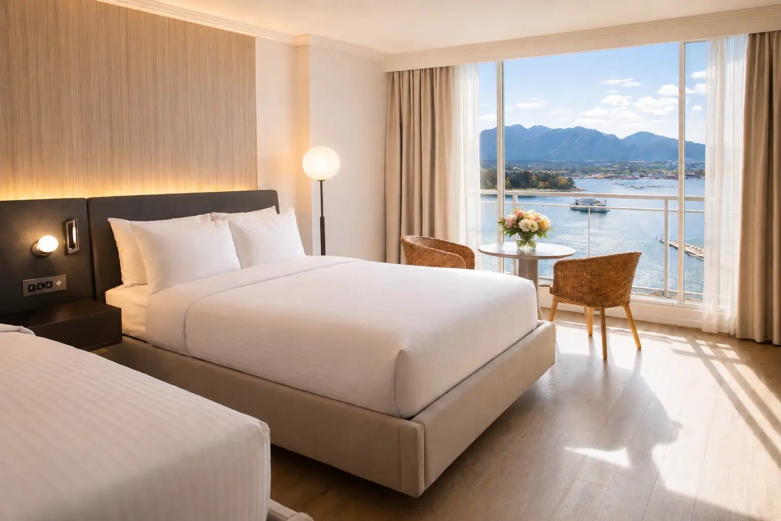 Harbourview Rooms at Pinnacle Hotel Harbourfront, downtown Vancouver, photo 1
