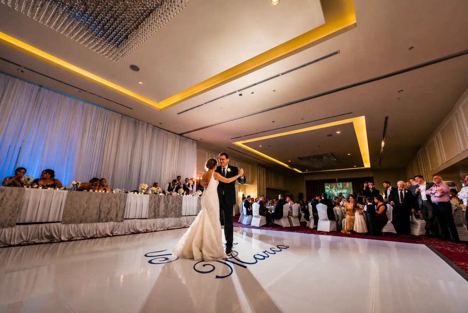 Wedding vision and décor details at Pinnacle Hotel Harbourfront